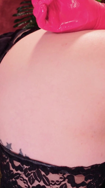 Thrilling moment from "Hot FemDom Fuck: Curvy MILF with Wet Pussy Loves Strap-on Sex and Rough Double Fisting (Arya Grander"