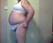 Peter kermode bear wearing bra and panties