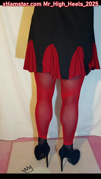 Black and red