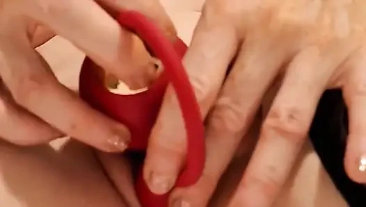 Spaß mit meiner rose haben