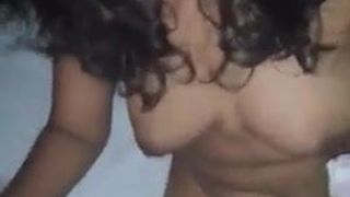 Sri Lankan girl sucking dick threesome