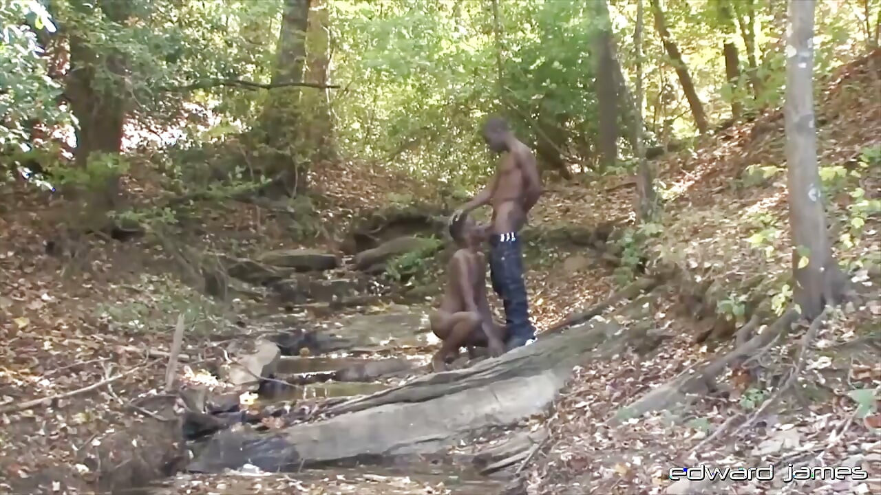 EdwardJames Thugzilla And Intrigue Spitroast David Glover In The Woods