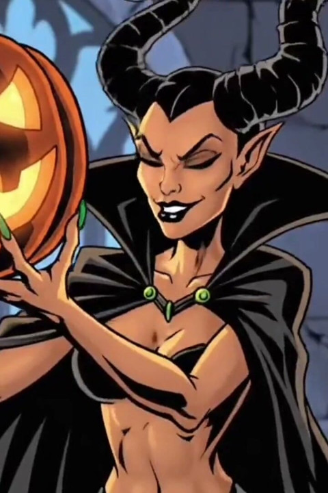 Sensual Maleficent: the Cartoon