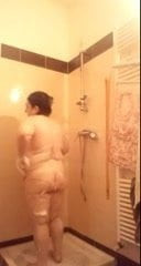 A hot BBW showering via Viber 7