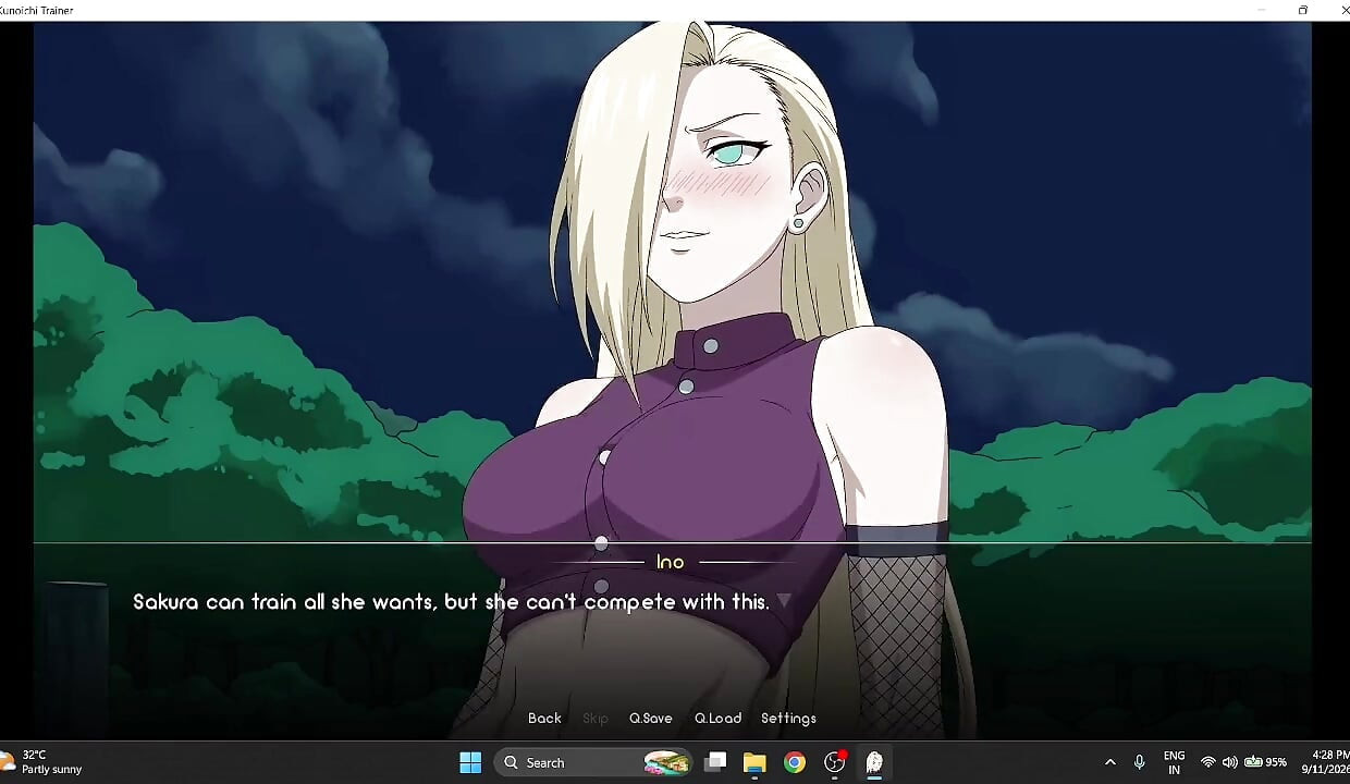 Naruto games Sexy Ino Gameplay showing her desires part 1