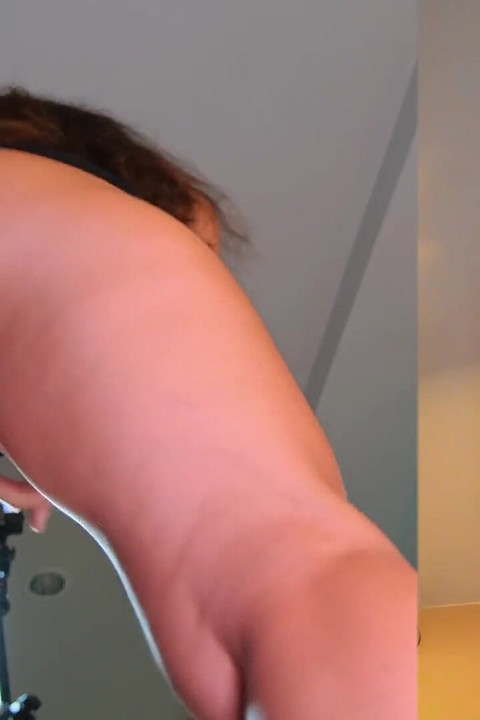Down View with Face Cam Masturbation Orgasms