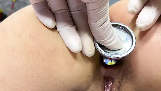 Enlarging my wife's anus to 4cm