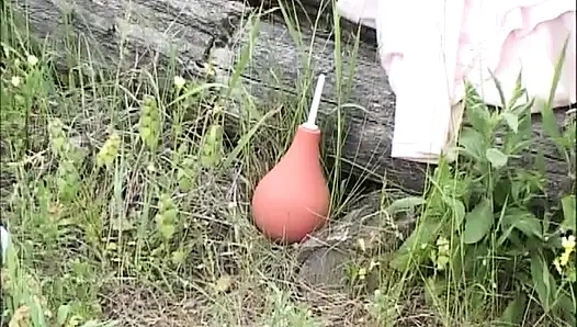 Cewek dan seks enema seksi