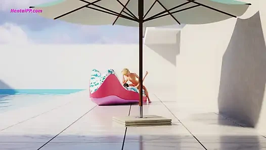 Pool Side - Missionay love sex (unzensiert)