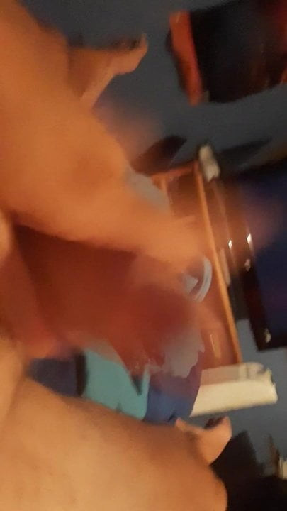 My big hard cock cumming