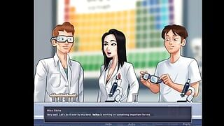 Semua adegan seks dengan cikgu sains - pepek ketat - cikgu pelajar - permainan lucah animasi