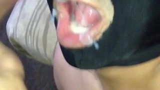 Bottom slutboi cum in mouth