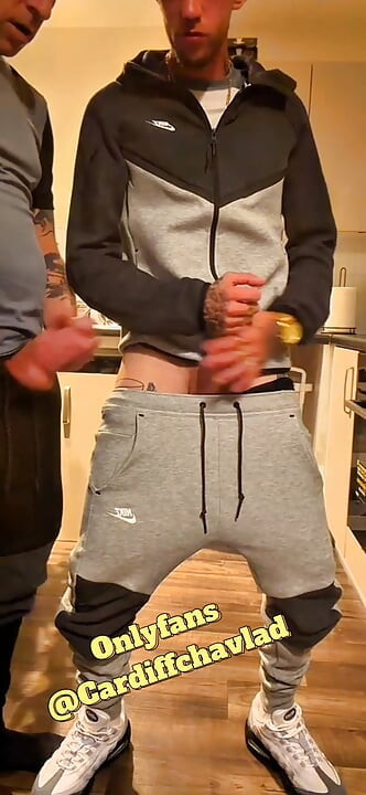 Horny chav takes hung thick daddy dick