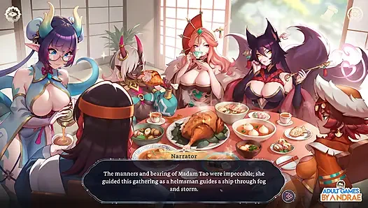 EP9: Tea Ceremony with the Chosen 5 - A Royal Gathering in the Imperial Harem - Harem Fantasy