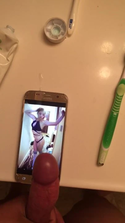 Cum tribute  for sexy evalynn
