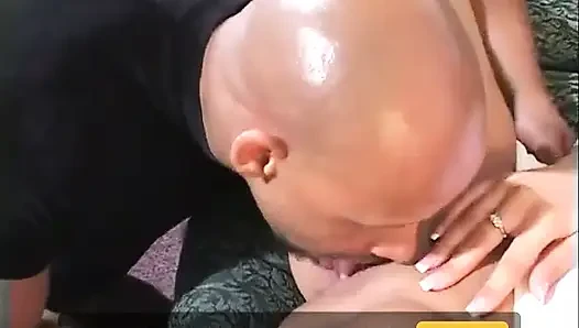 Horny latina gets her pink pussy banged