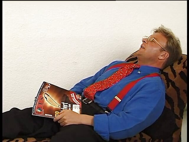 Two hairy gilfs are pleasuring a younger guy's cock