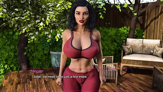 Shut up and dance: sexy landlady doing yoga with her tenant in the backyard ep 52