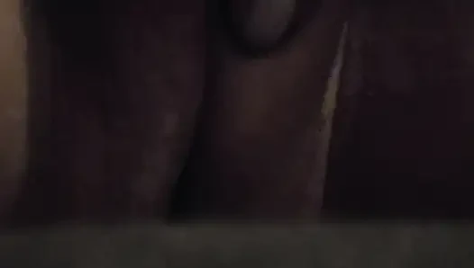 Masturbating a worn-out cunt after hours of hard fucking