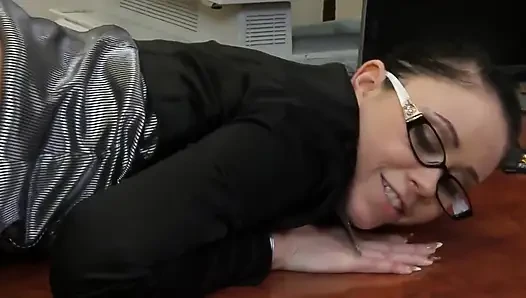 Hot Secretary Seduced at Job Interview