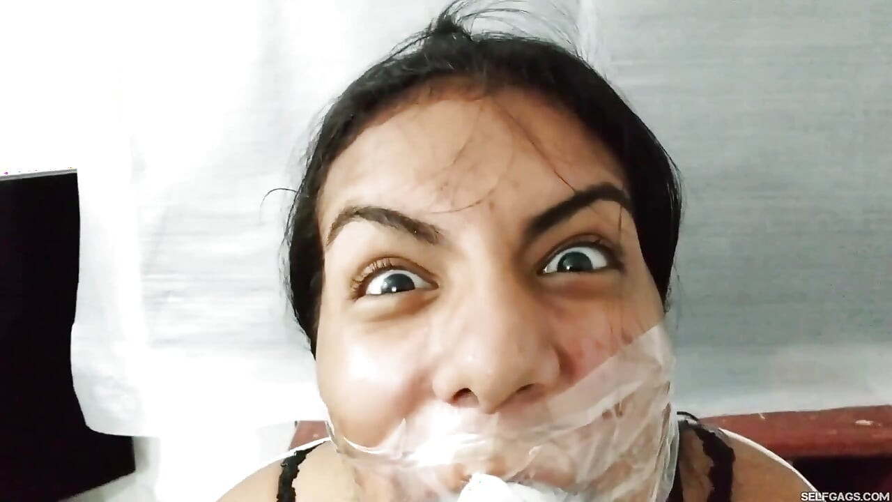 Mummified Panty Head Prepared for Bondage Journey