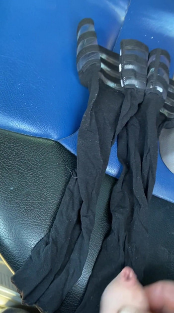 Wanking nylon