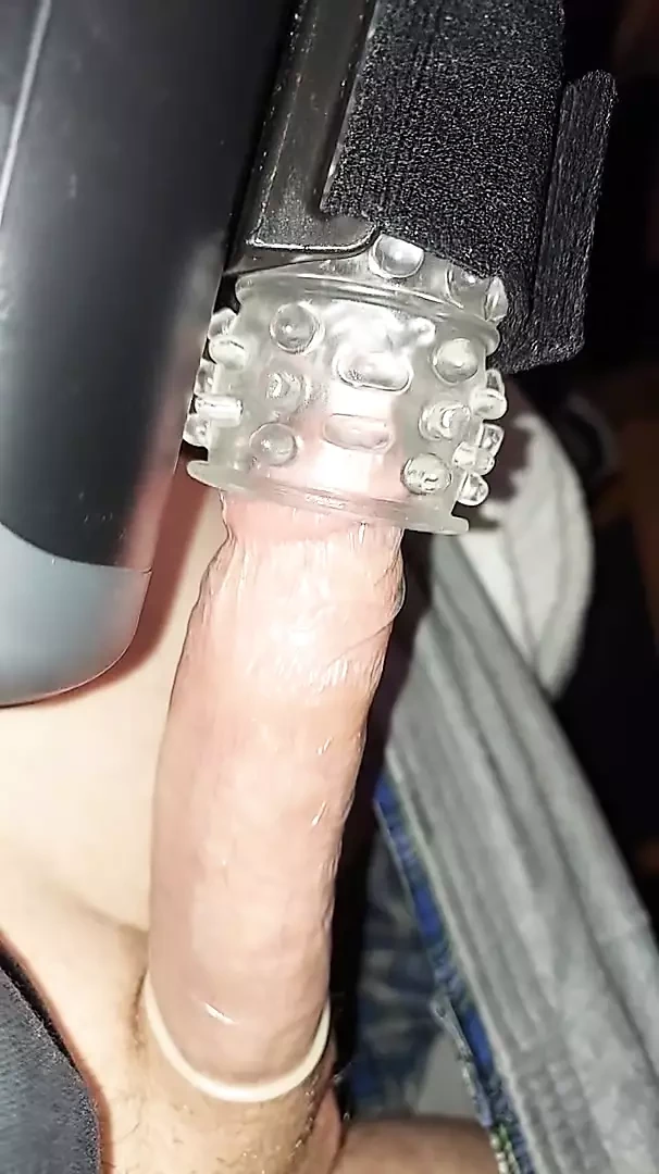 The Handy Machine Edging my hard cock