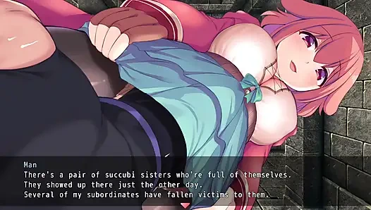 Сцены бандитов с маленькой ведьмой Inuko