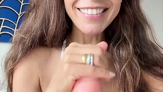 The Perfect Maid Angelina sends her boss a JOI message