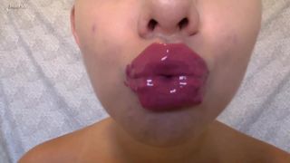 Perfekt für Lippenstift-Blowjob
