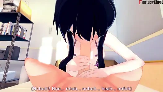 Rias Gremory gidiyor ve Akeno bana meme muamelesi yapıyor - dxd ntr madness series