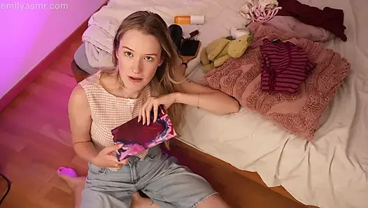 Your New College Roommate Is Horny AF - ASMR