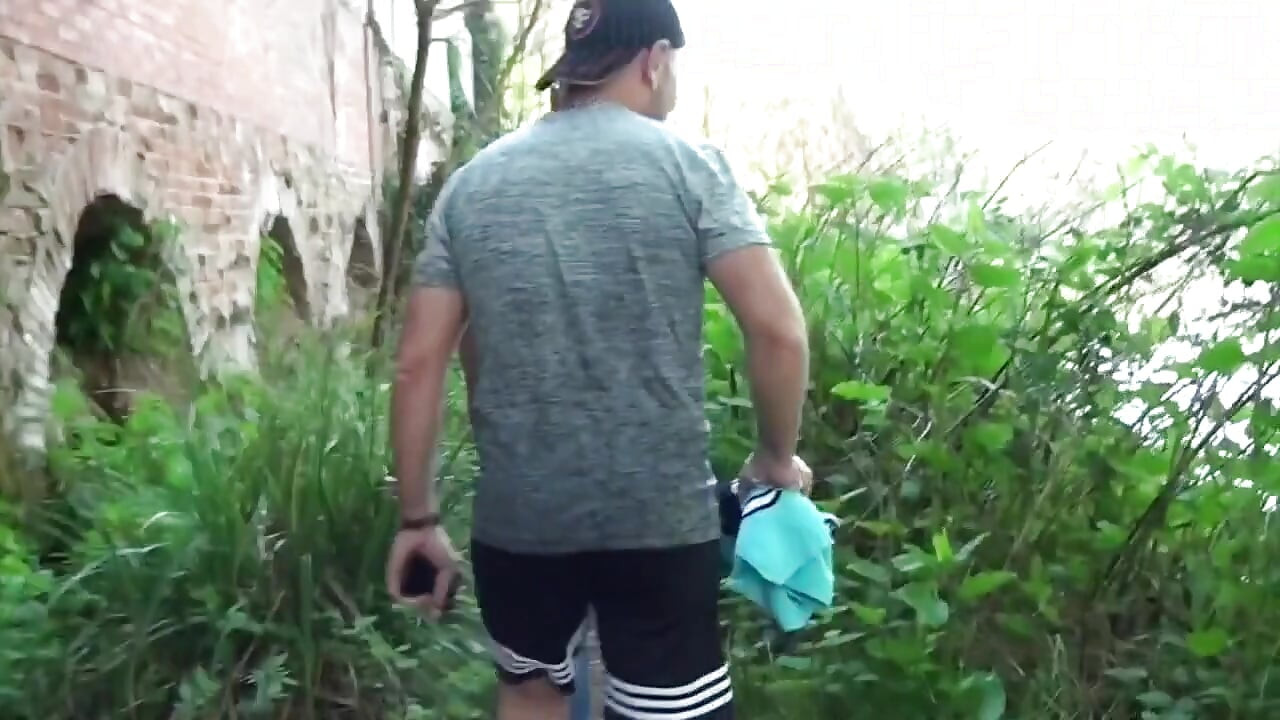 Sucked and used raw by Stepdaddy in exhibit outdoor cruising