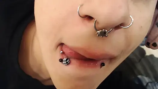6 Piercings Time to Play Closeup