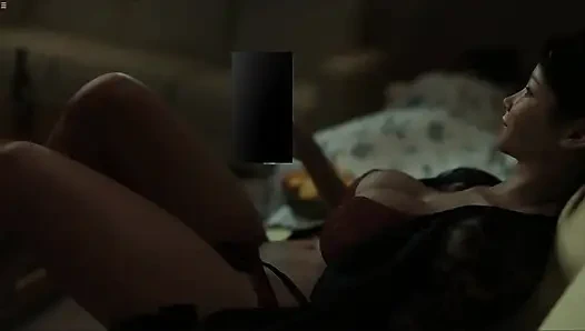 Japanese Stepmom Showing Her Lingerie Bra And Panties Boobs Cleavage