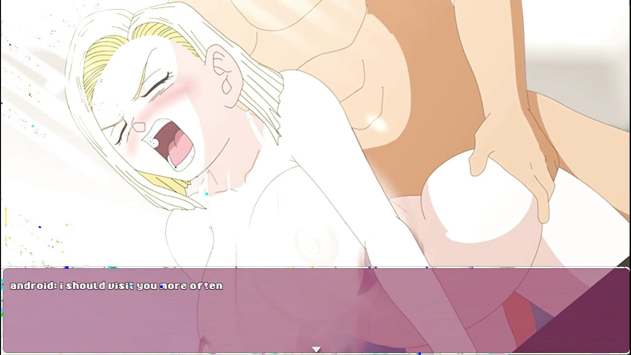 Android Quest for the Balls - Dragon Ball Part 2 - Android 18 Fucked by Loveskysanx