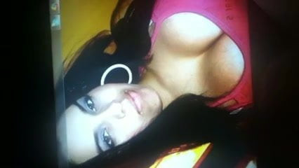 cumming on Natuky85 tits