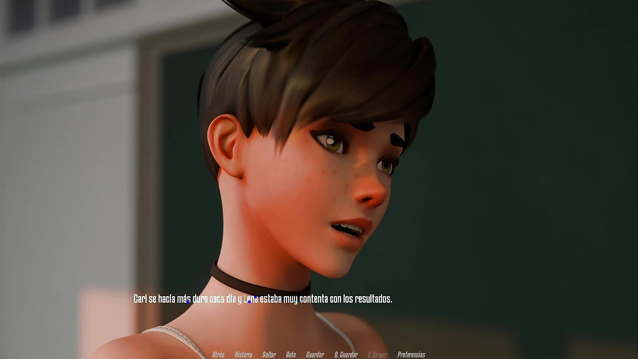 Overwatch XXX - เย็ดหีของ Tracer จากแอบดู - Tracer Route