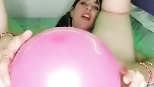 Karnaval Bahagia Shyfxx! Menyodok dan bermain dengan balon! Looner Fetish
