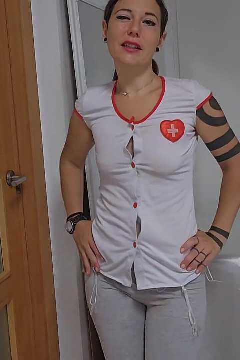 Nurse Is Punished by the Doctor