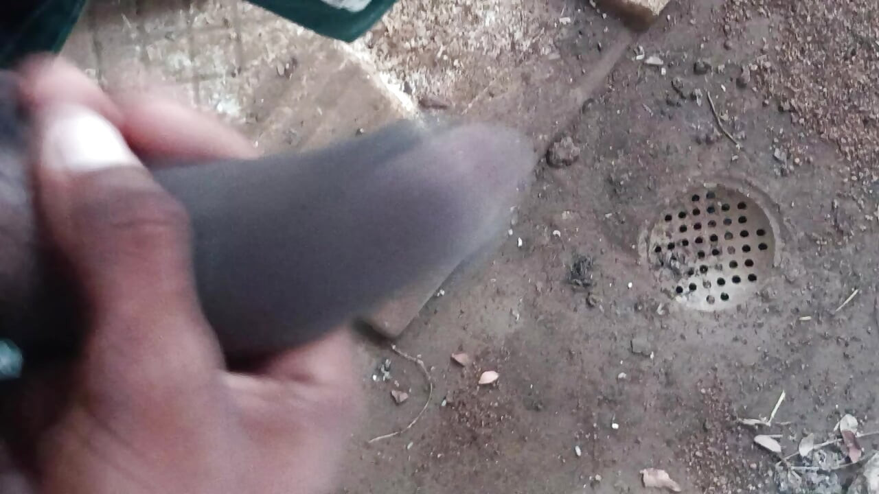 Hot desi boy pissing hard cock