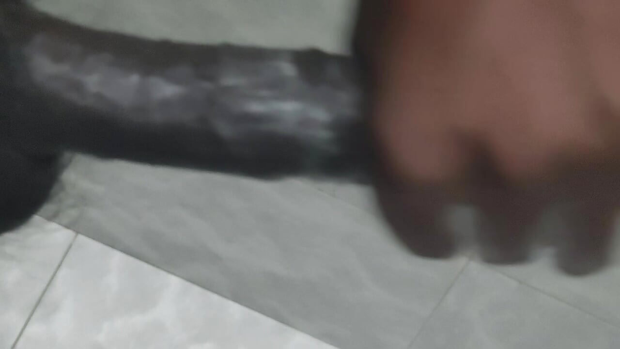 Tight cock in bathroom part 1