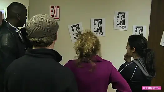 Perfect secretary wants that long dick now