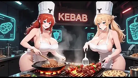 Funny Cook Video, Ai Animation