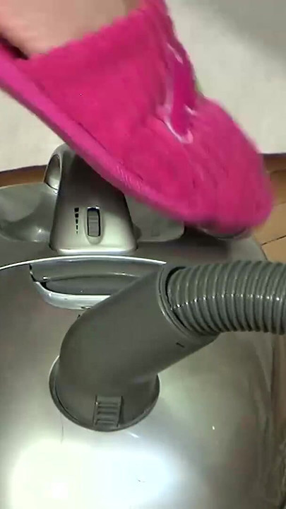 Jaw-dropping moment from "Maid Regina Noir cleans the apartment with a vacuum cleaner. 279 07 1"