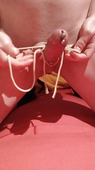 CBT Tie up my Balls