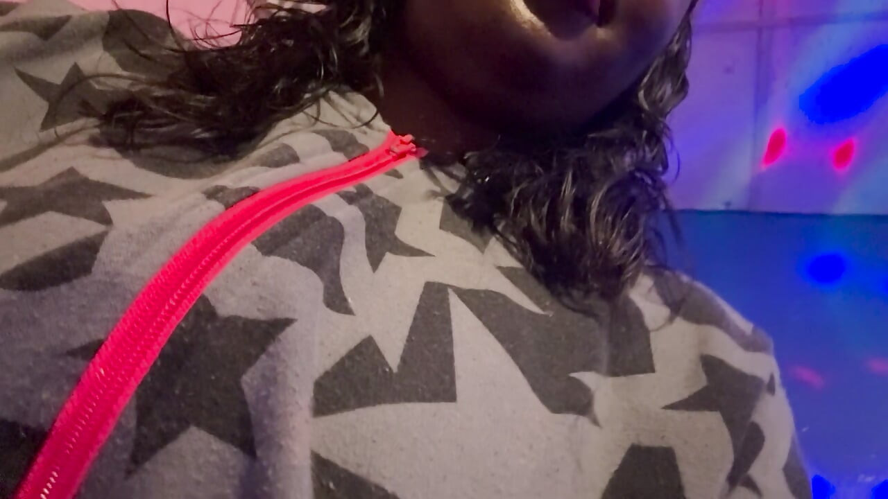 Alliyah Alecia Rubbing on Small Tits