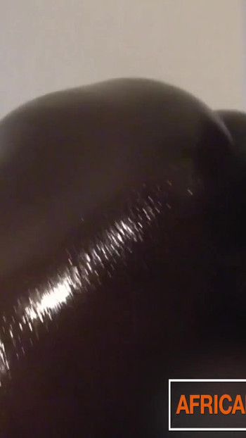Memorable moment from "Oiled Up BBW Ebony MILFs Grinding Pussy & Cumming Hard In Lesbian Hookup"