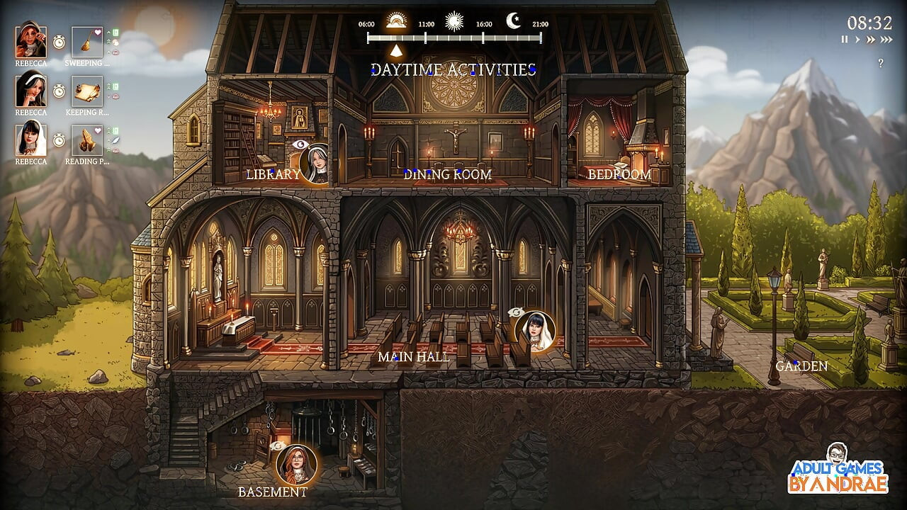 Sisters in Sin Gameplay Part 7 - Rebecca's Growing Urges