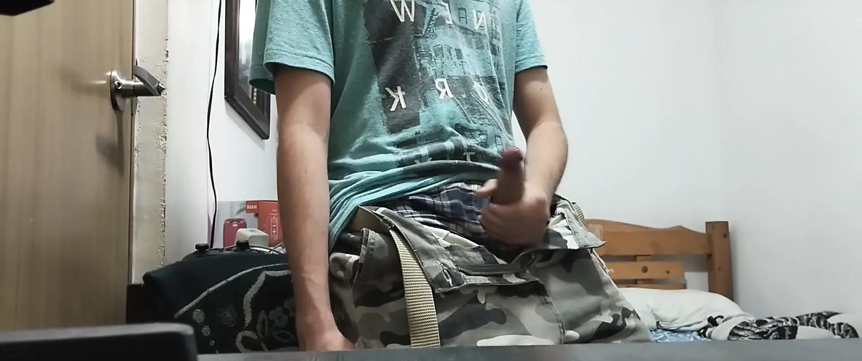 Boy twink alone